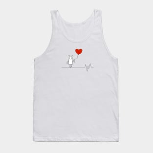 Cute Robot Tank Top